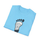Leave No Trace footprint T-Shirt | Hiking mountain print
