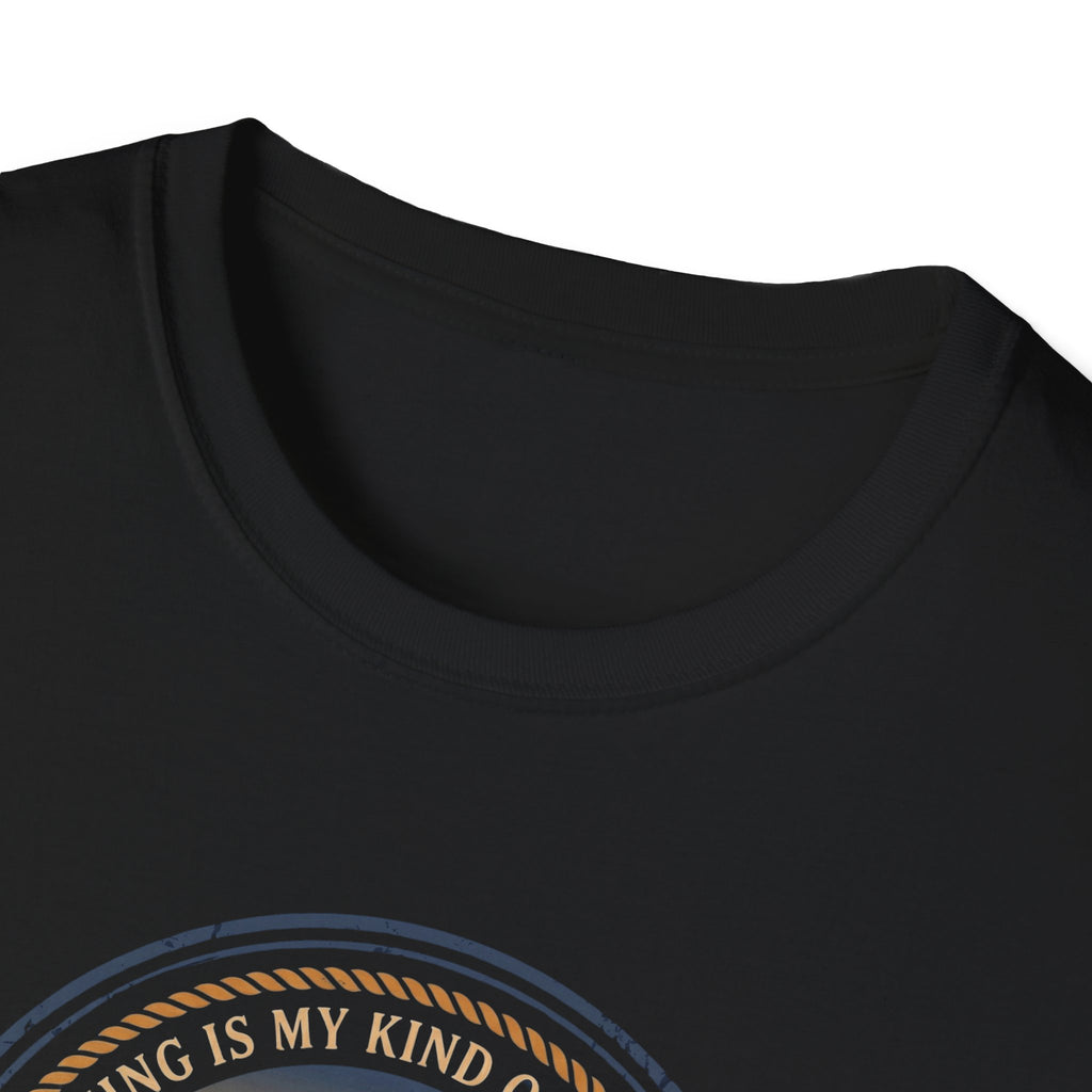 Fishing Is My Kind Of Therapy T-Shirt | Cabin Lakeside Fishing Design