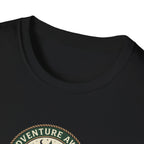 Adventure Awaits Maybe Tomorrow T-Shirt | Camping Patch Graphic