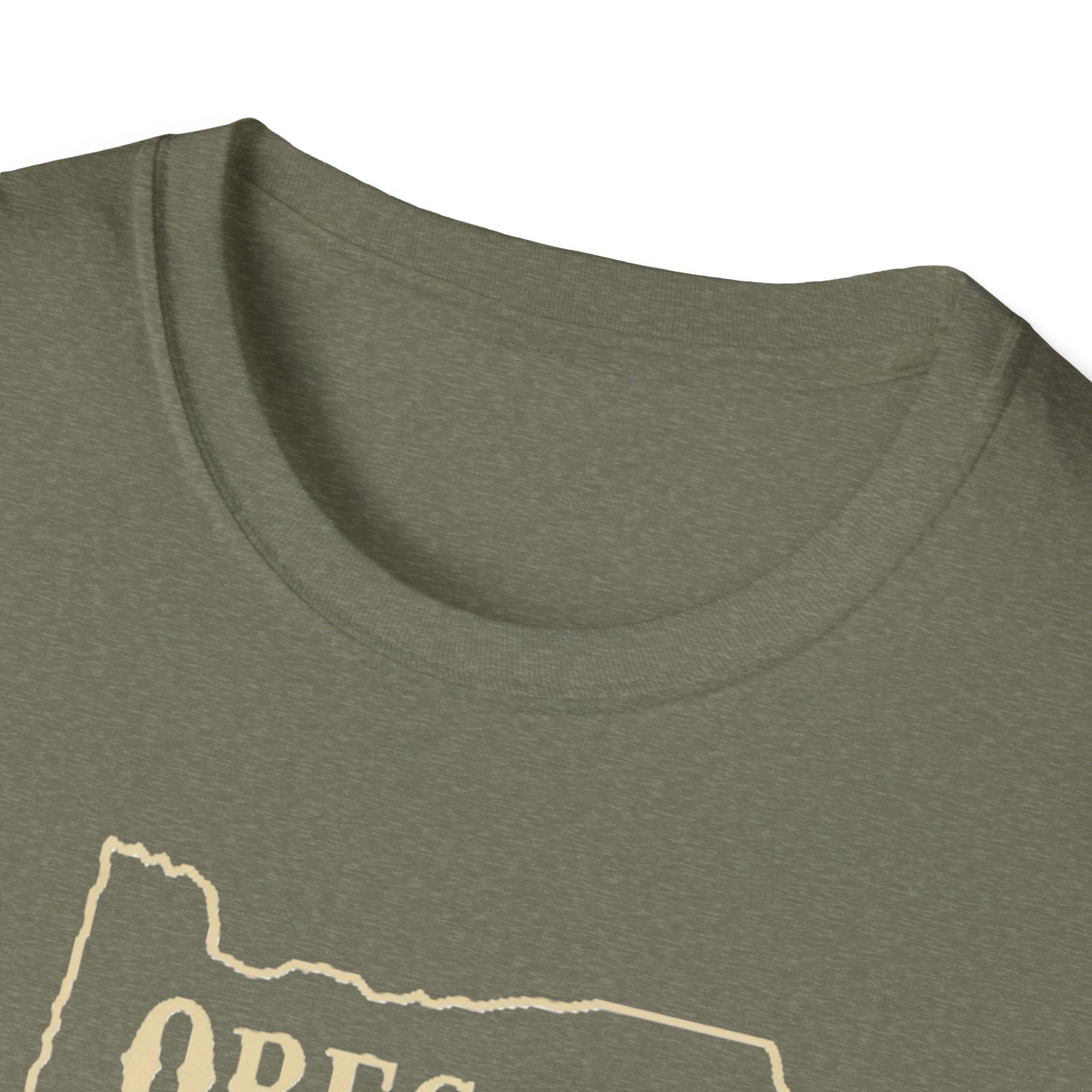 Oregon Bigfoot T-Shirt | Sasquatch Forest State Outline