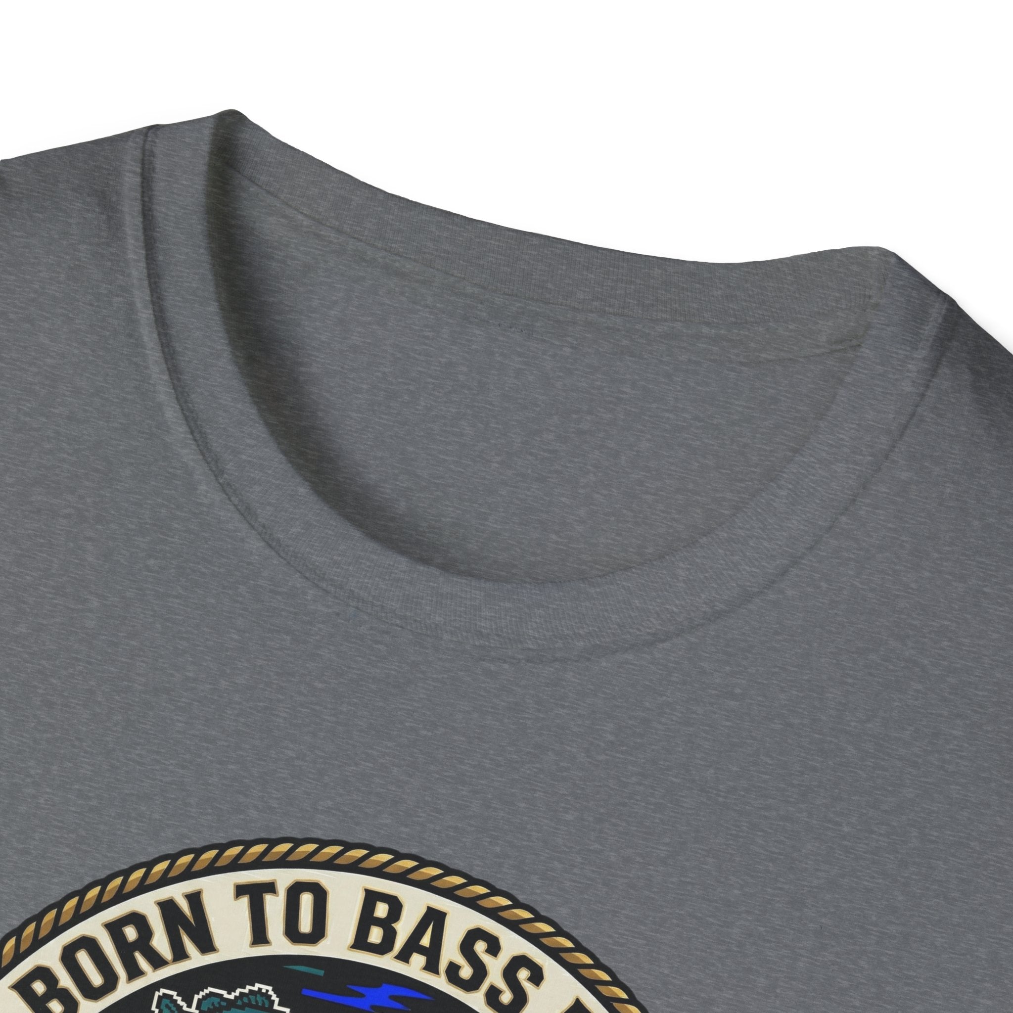 Born to Bass Fish graphic T-Shirt | Fishing Lure Illustration