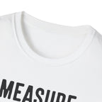 Measure Once Cuss Twice T-Shirt | Carpenter Tools Graphic Tee