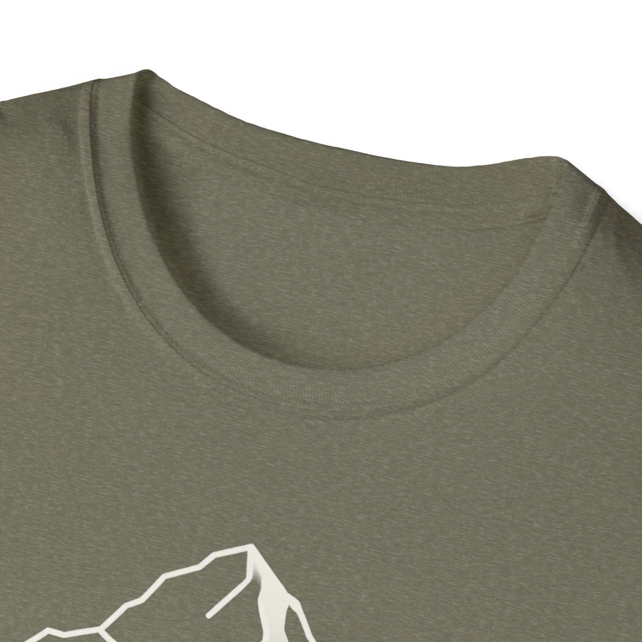 Minimal Olive Branch T-Shirt | Small Chest Graphic, Botanical Tee