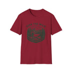 Seek the Wild hiker mountain graphic T-Shirt | Pacific Northwest outdoor design