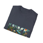 Hike nature typography T-Shirt | Outdoor hiking mountains forest design