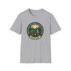 Camping Coffee Bear Chaos Unit T-Shirt | Campfire Woods Graphic