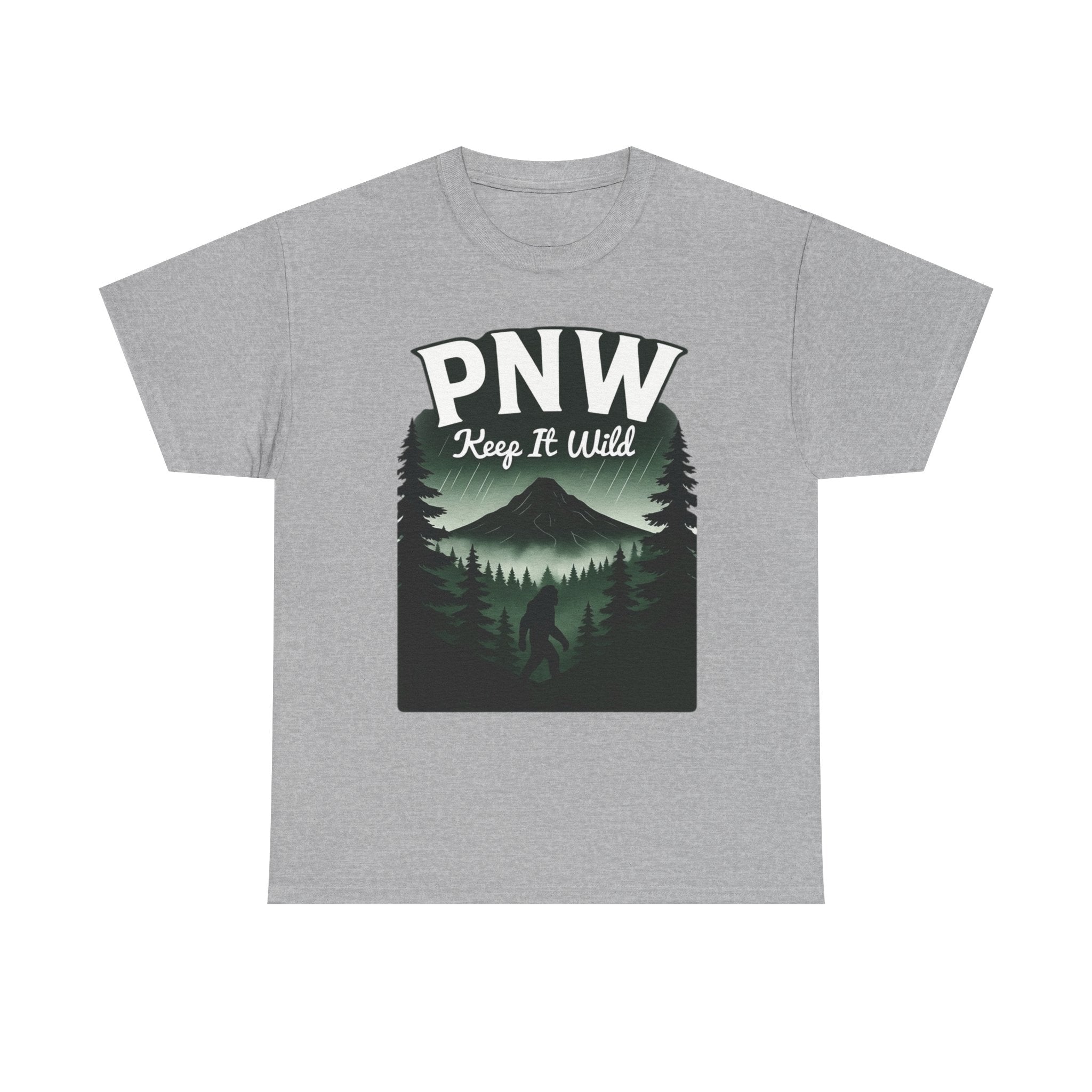 PNW Keep It Wild T-Shirt | Pacific Northwest Mountain Forest Tee