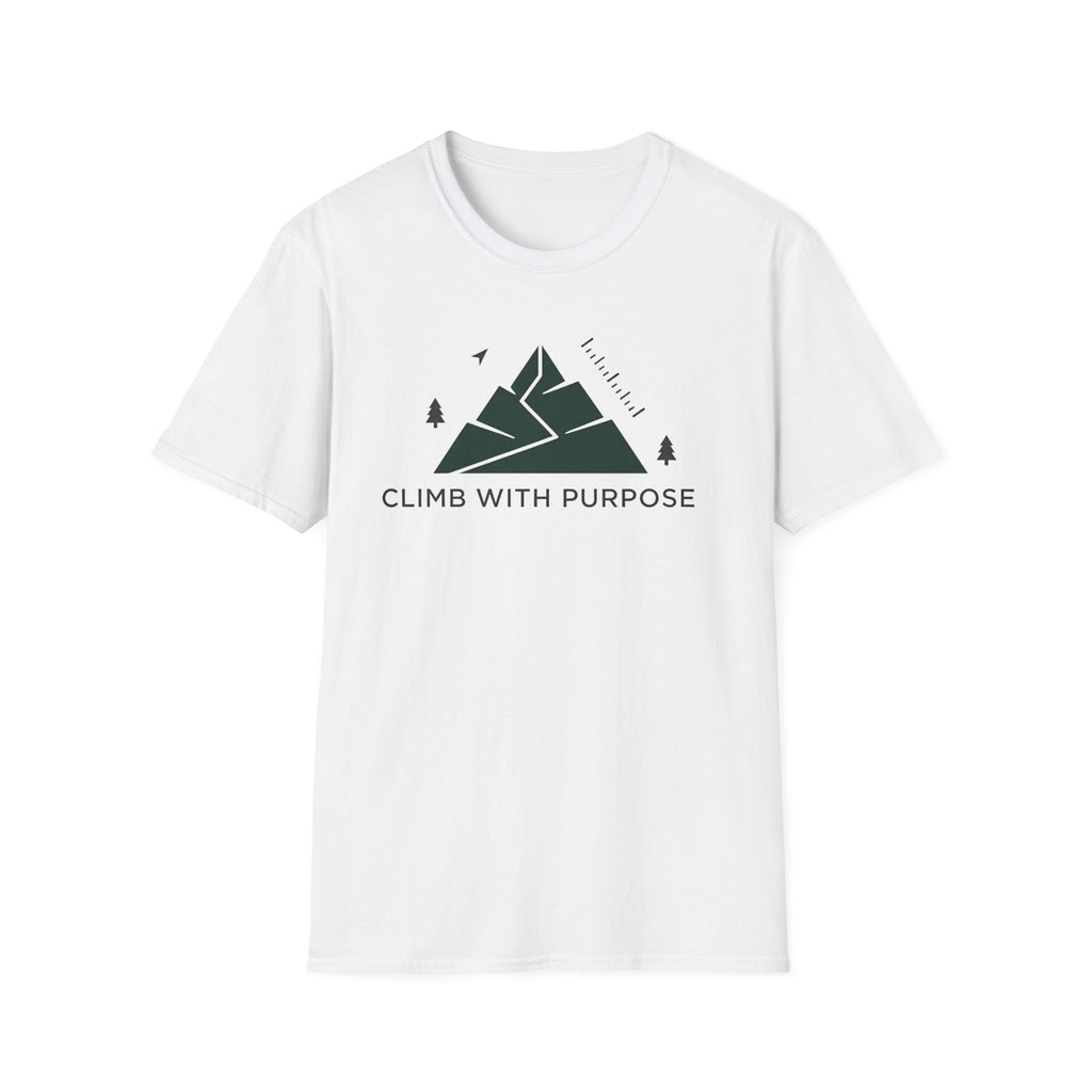 Climb With Purpose T-Shirt | Mountain Graphic Tee