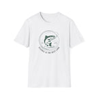 Fishing Trout Illustration T-Shirt | 'Silence Is The Best Lure' Outdoor Angler Tee