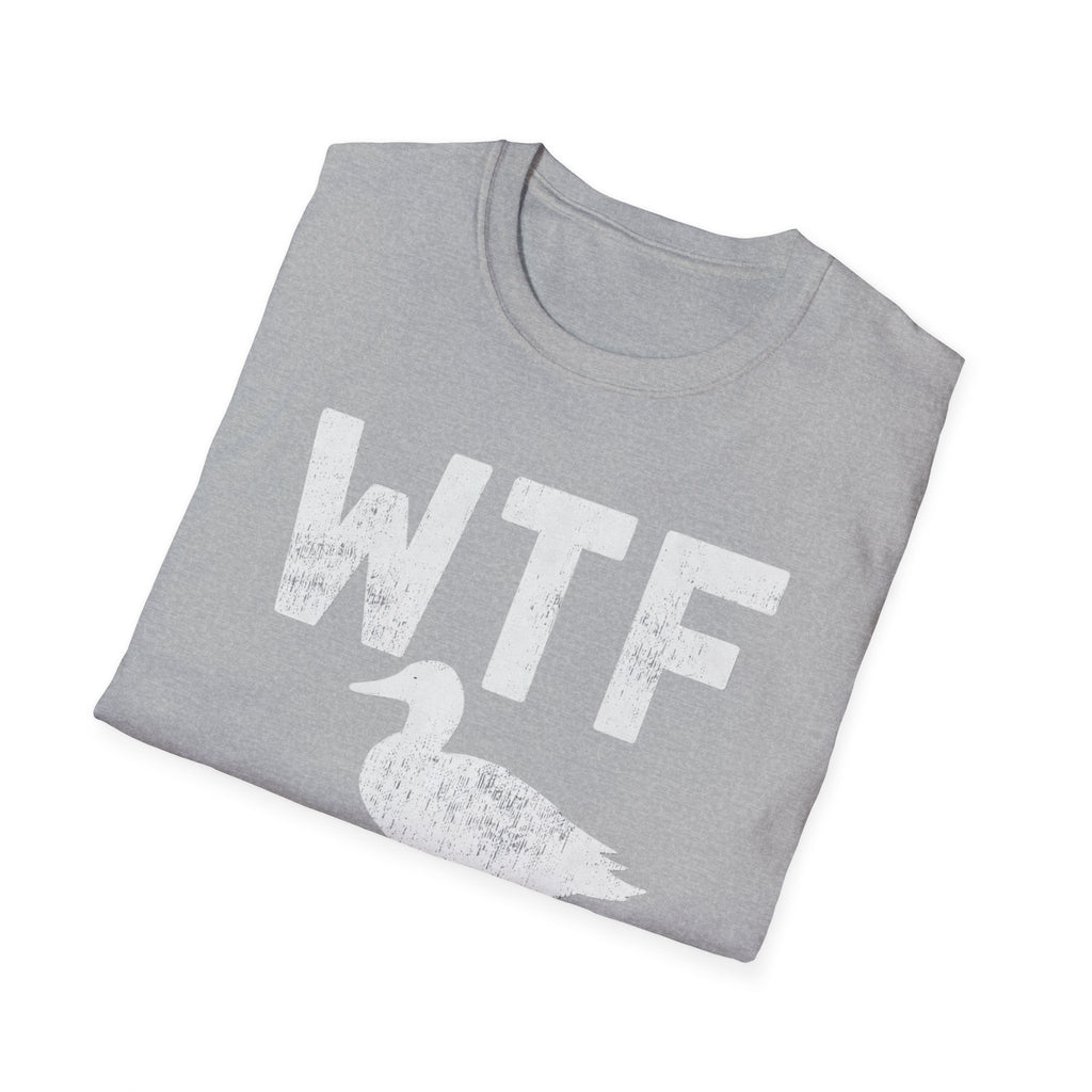 WTF Goose T-Shirt | Goose Illustration, Humorous Animal Tee