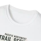 Trail Seeker Mountain Design T-Shirt | Pacific Northwest Hiking Shirt
