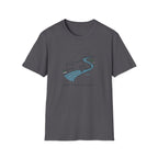 Find Your Current Wave T-Shirt | Surf River Whale Illustration