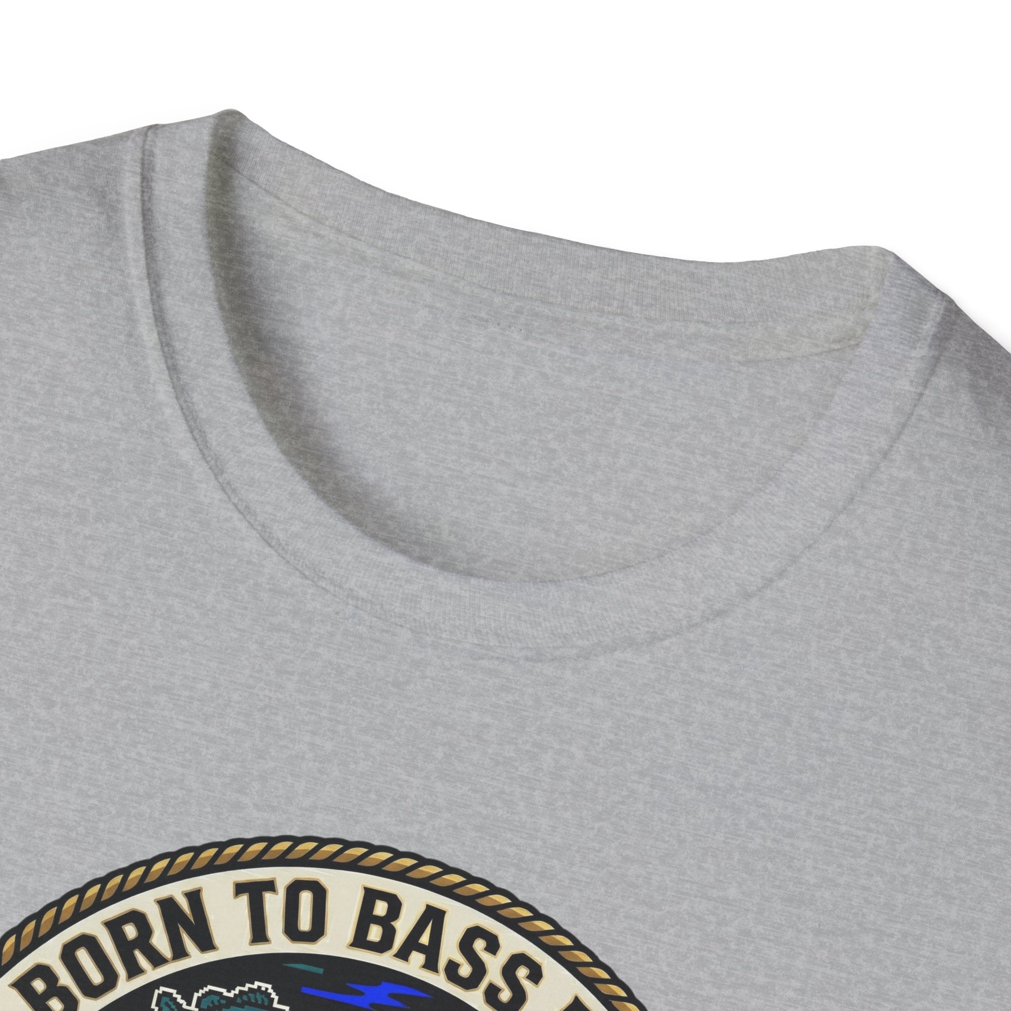 Born to Bass Fish graphic T-Shirt | Fishing Lure Illustration