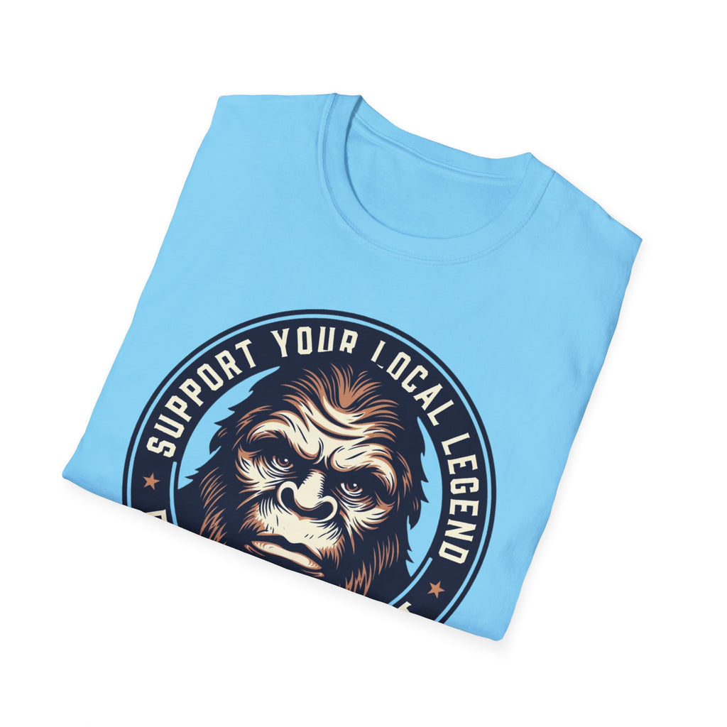 Support Your Local Legend Bigfoot T-Shirt | Pacific Northwest Sasquatch Tee