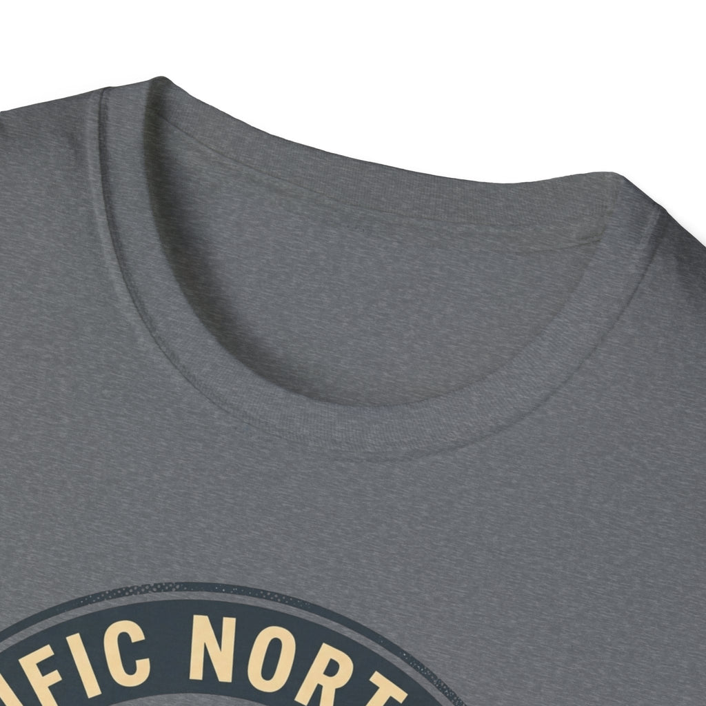 Pacific Northwest Mountain Pines T-Shirt | Upper Left USA graphic
