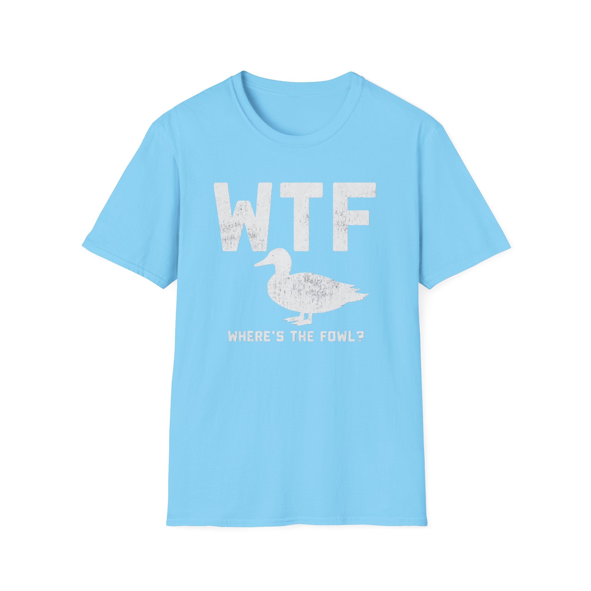WTF Goose T-Shirt | Goose Illustration, Humorous Animal Tee