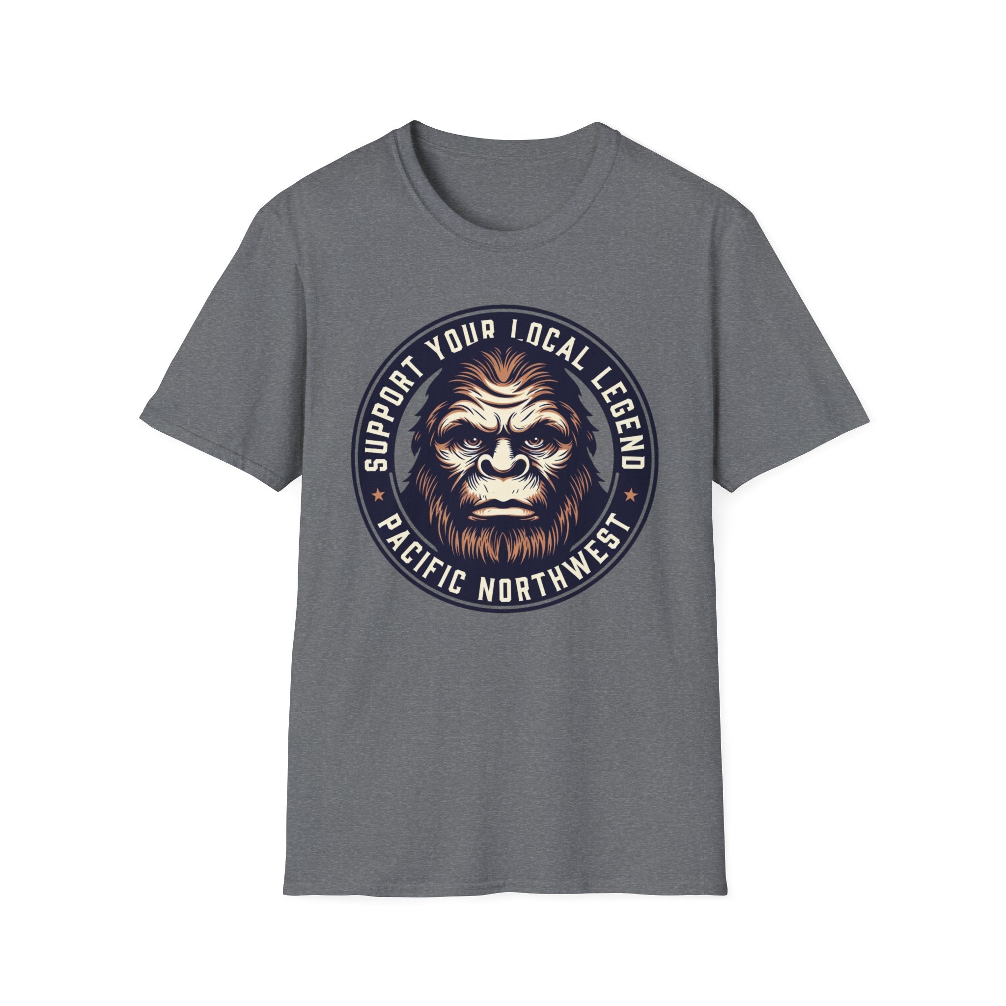 Support Your Local Legend Bigfoot T-Shirt | Pacific Northwest Sasquatch Tee