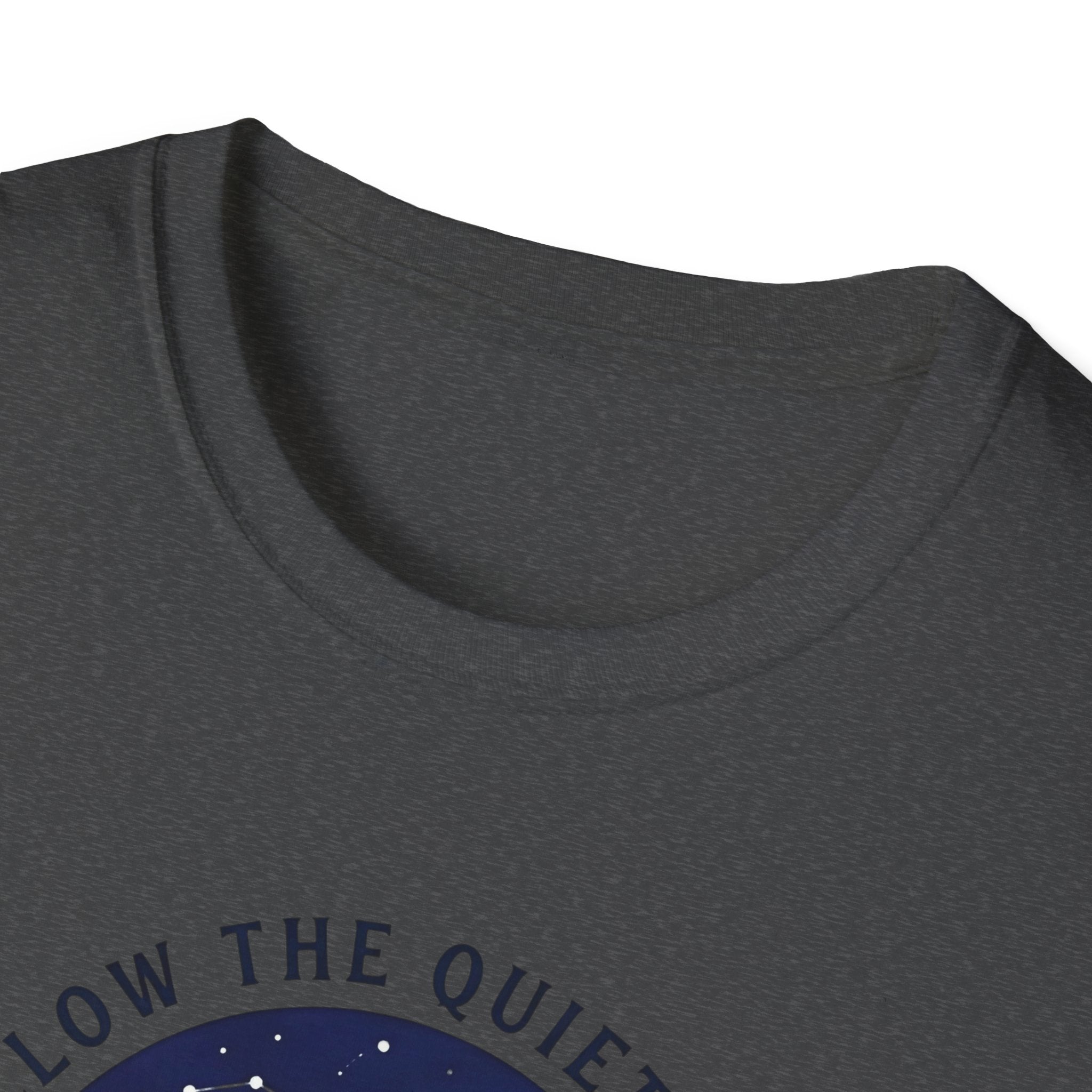 Follow The Quiet Trail Hiking T Shirt | Mountain Night Sky