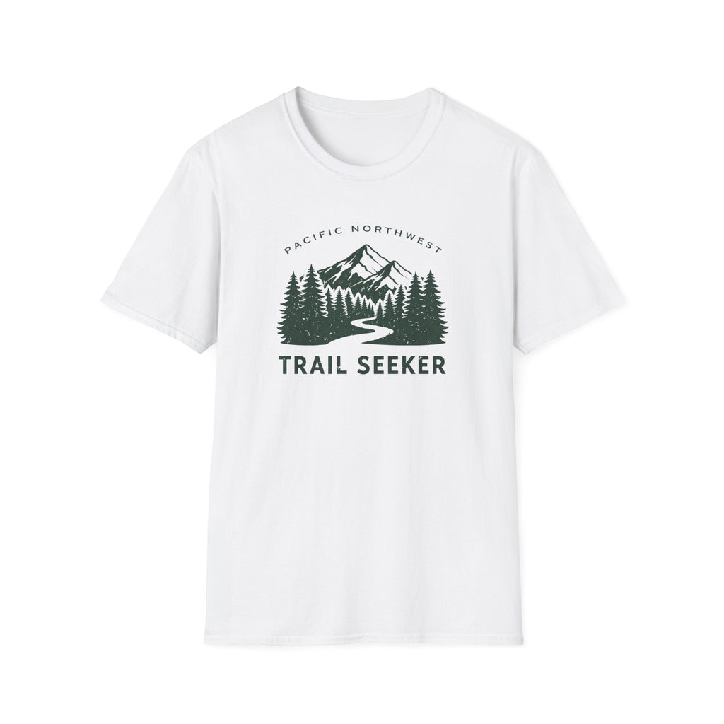 Trail Seeker Mountain Graphic T-Shirt | Pacific Northwest Hiking Tee