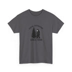 Bigfoot Social Distancing Since 1958 Tee | Sasquatch Forest Graphic Shirt