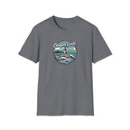 Oregon Coast Lighthouse Waves T-Shirt | Coastal Sunset Badge