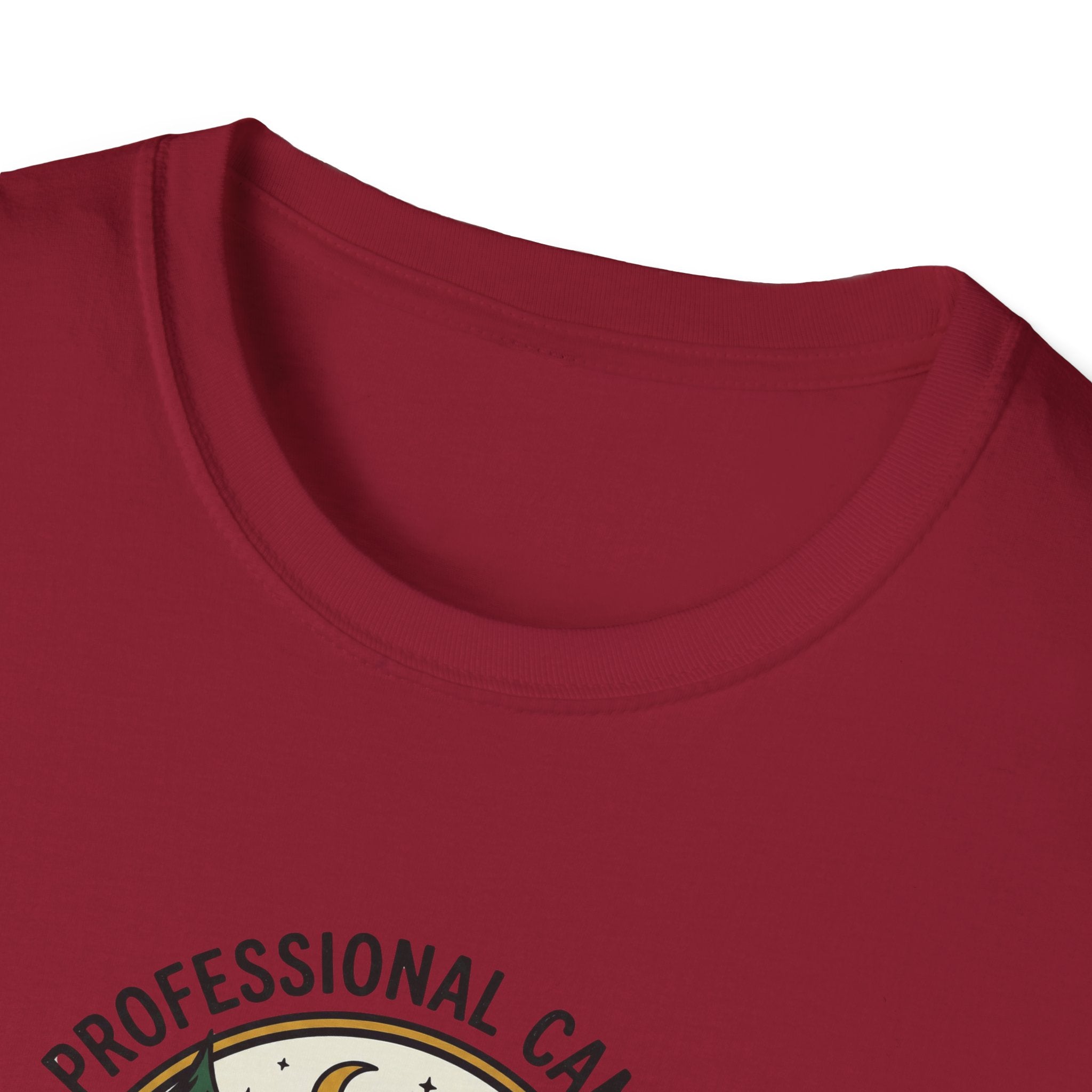 Professional Camper Zero Survival Skills T-Shirt | Camping Graphic Tee