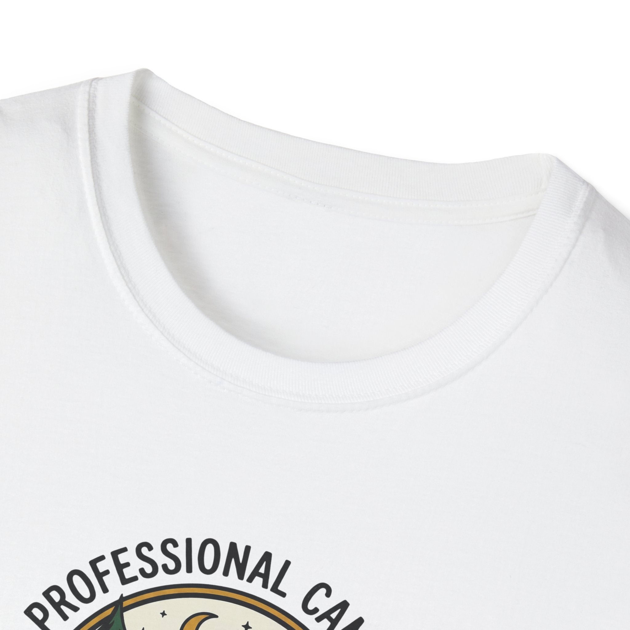 Professional Camper Zero Survival Skills T-Shirt | Camping Graphic Tee
