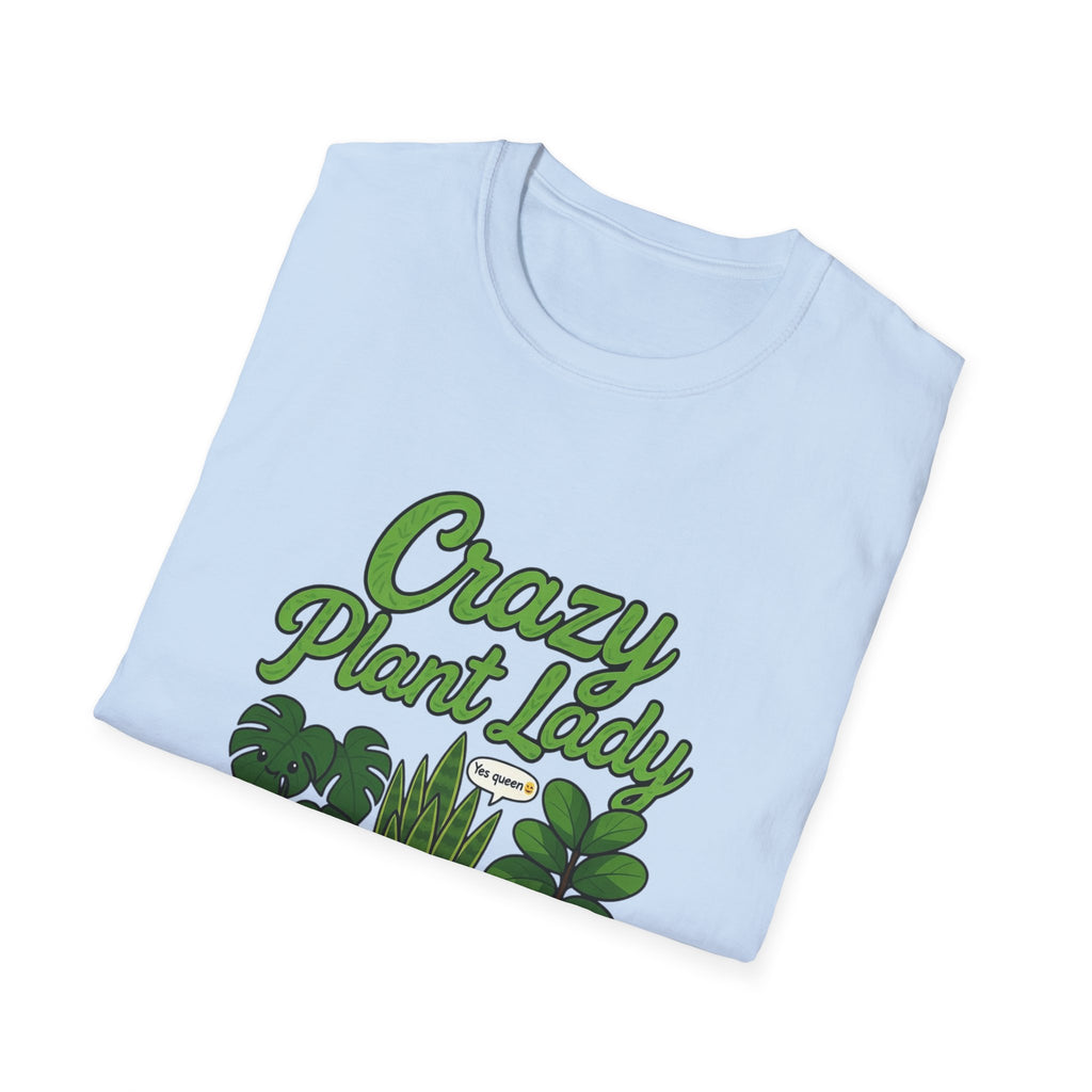 Crazy Plant Lady T-Shirt | Potted Houseplants Graphic Tee