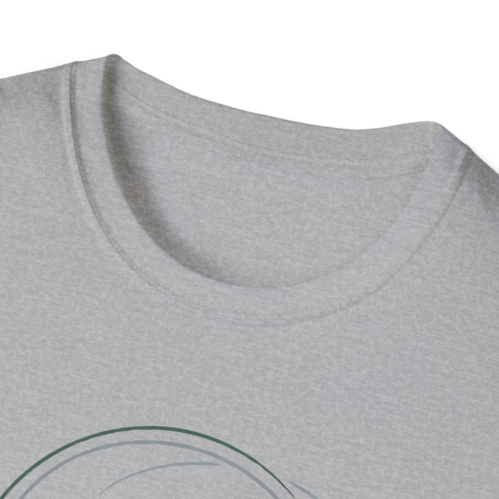 Fishing Trout Illustration T-Shirt | 'Silence Is The Best Lure' Outdoor Angler Tee