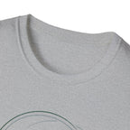 Fishing Trout Illustration T-Shirt | 'Silence Is The Best Lure' Outdoor Angler Tee