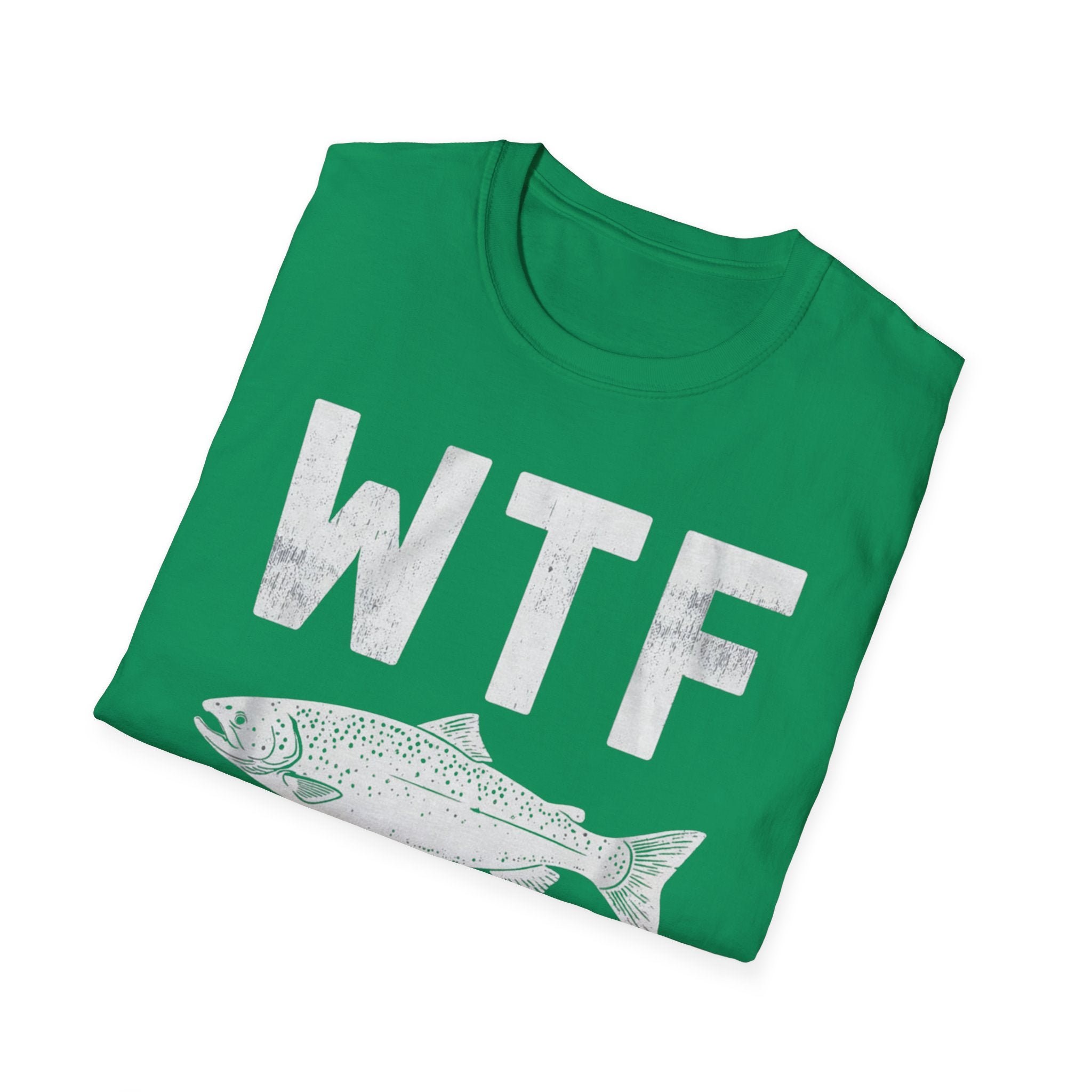 WTF Where's The Fish T-Shirt | Fishing Humor Tee