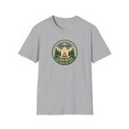 Aliens Prefer Our Campfire Spots T-Shirt | UFO Camping Badge Graphic