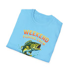 Weekend Fishing Crew T-Shirt | Bass Fish Illustration, Angler Tee