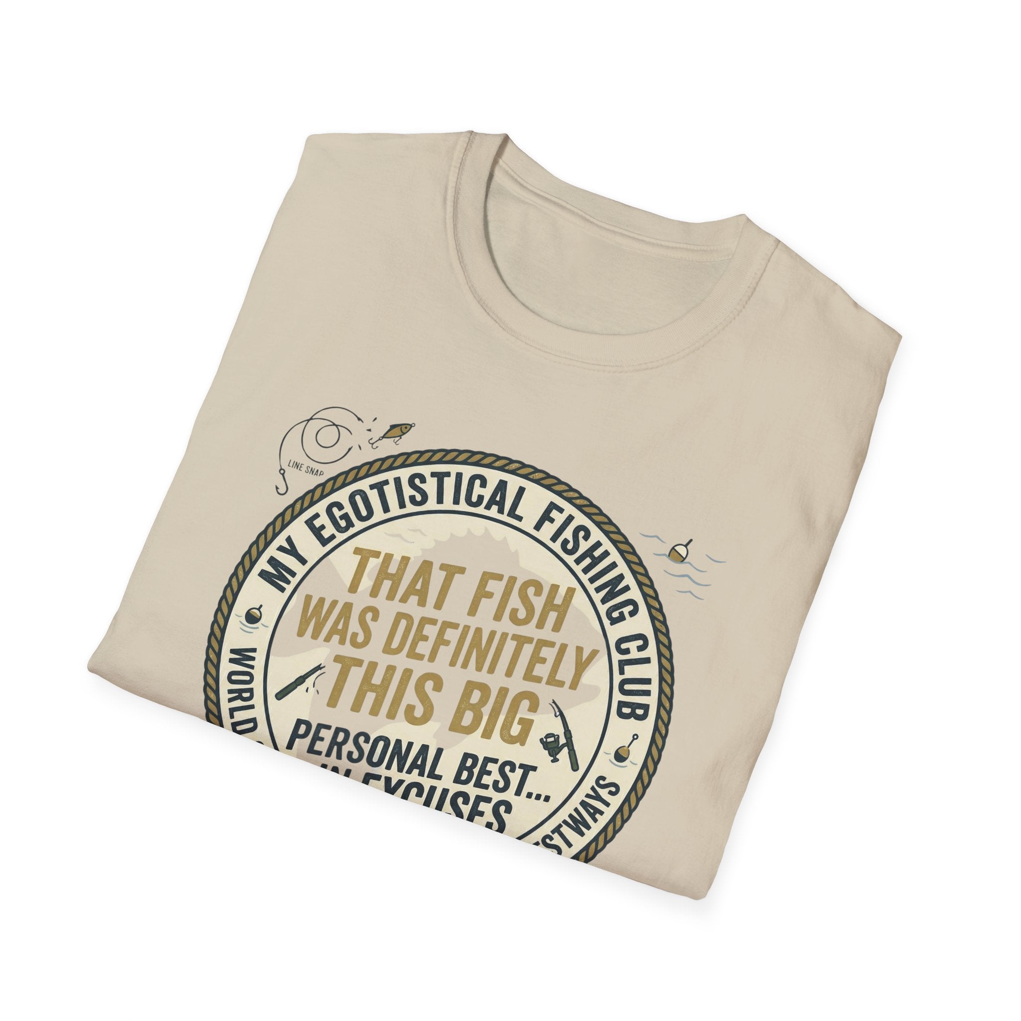 That Fish Was Definitely This Big T-Shirt | Fishing Humor Tee