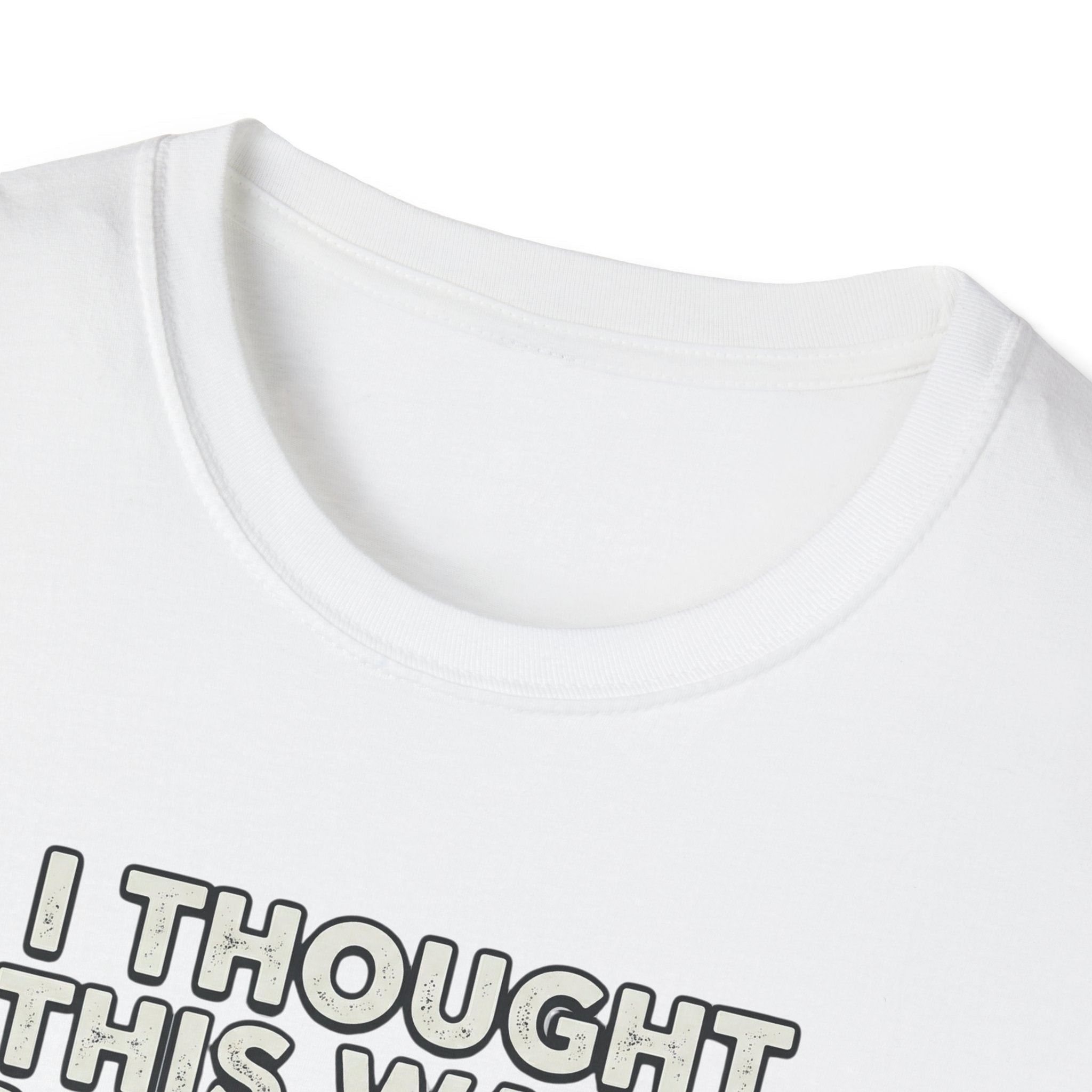 I Thought This Was a Short Hike T-Shirt | Hiking Backpacker Graphic Tee