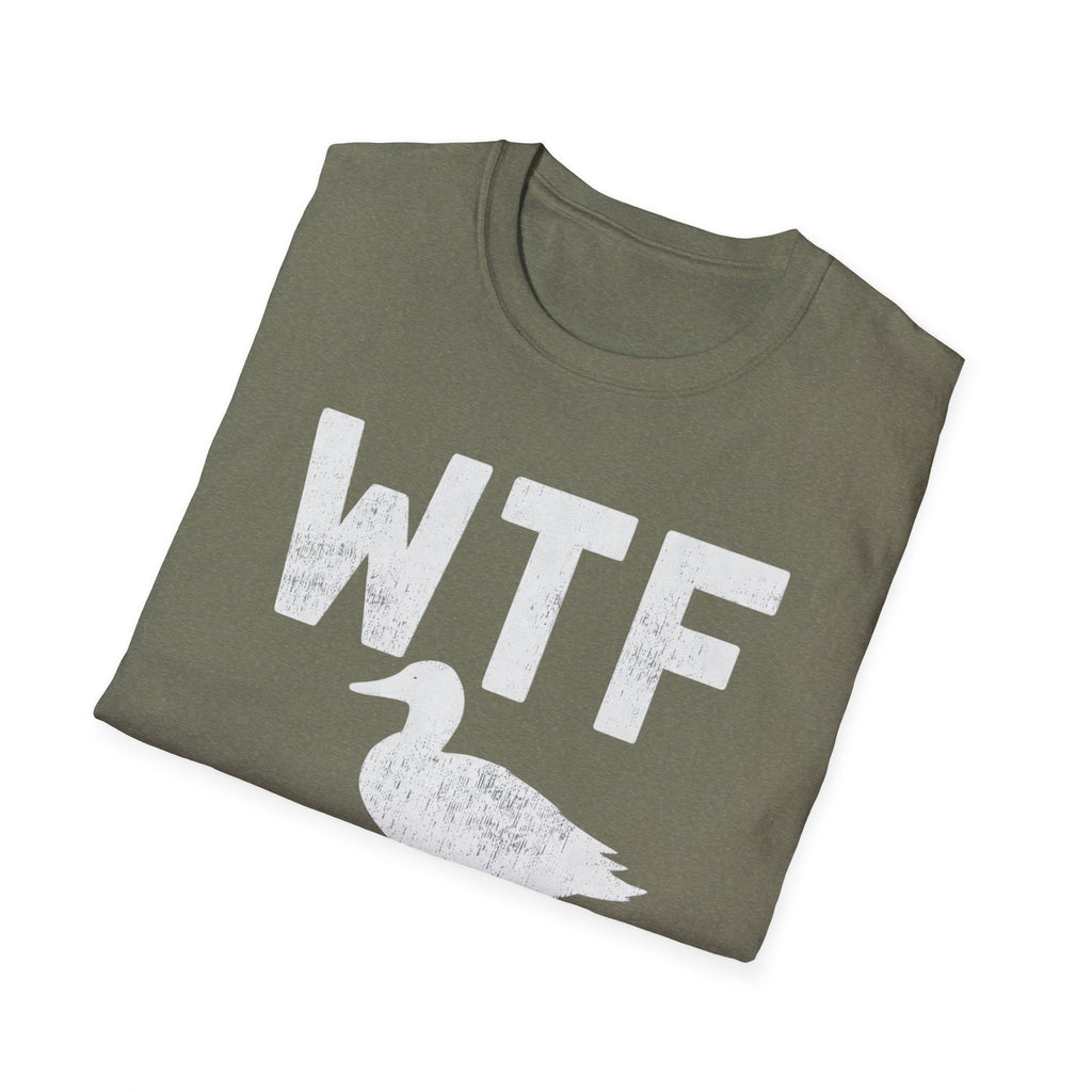WTF Goose T-Shirt | Goose Illustration, Humorous Animal Tee