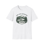 PNW Find Your Adventure T-Shirt | Pacific Northwest Camper Forest Design