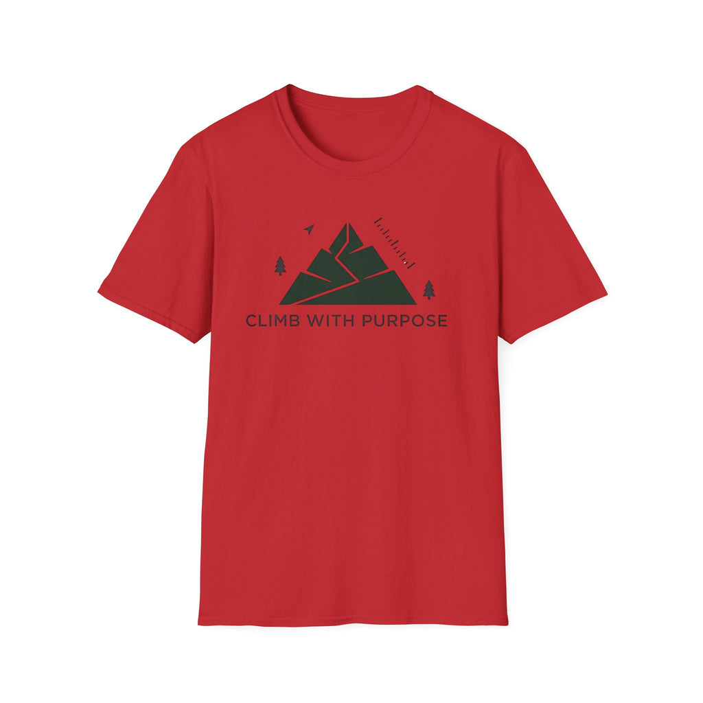 Climb With Purpose T-Shirt | Mountain Graphic Tee