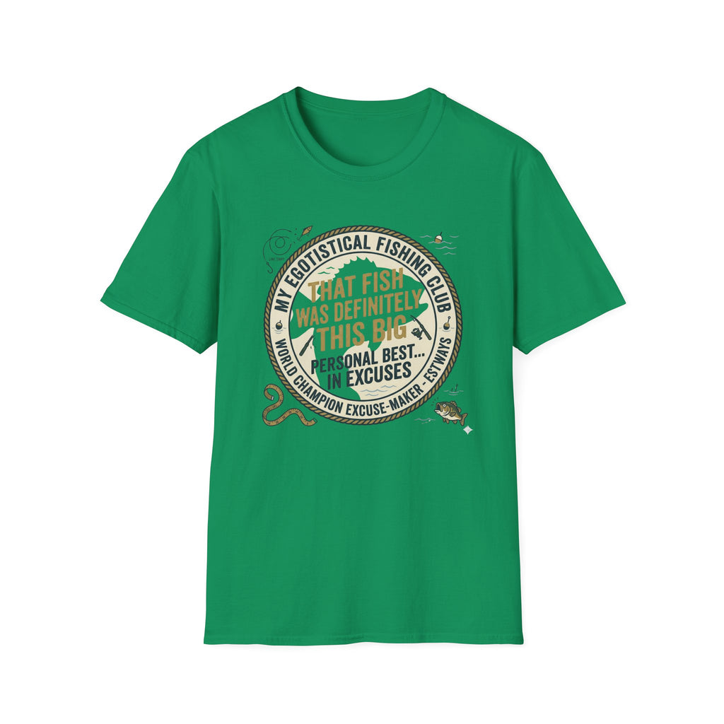 That Fish Was Definitely This Big T-Shirt | Fishing Humor Tee