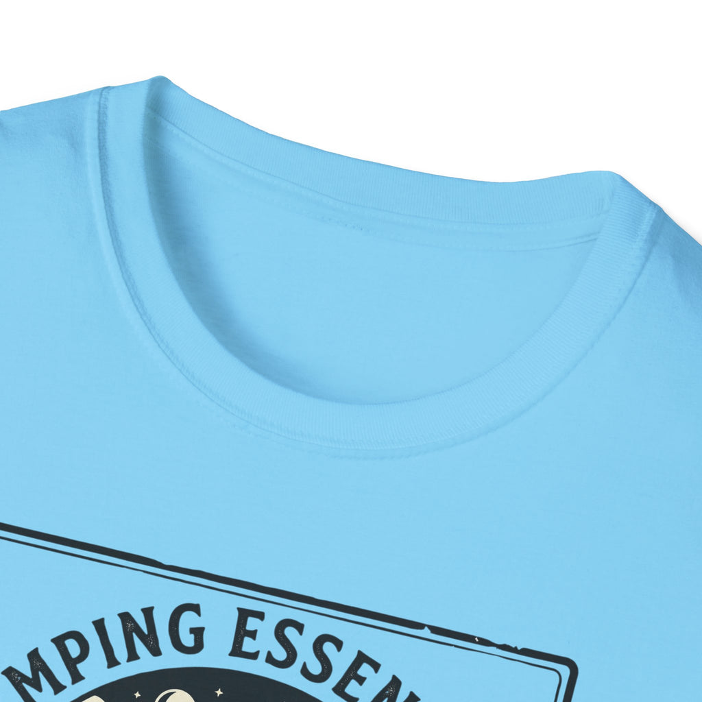 Camping Essentials Close Enough T-Shirt | Tent Forest Camping Shirt