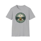 Outdoor Skills Still Pending T-Shirt | Camping Campfire Graphic Shirt