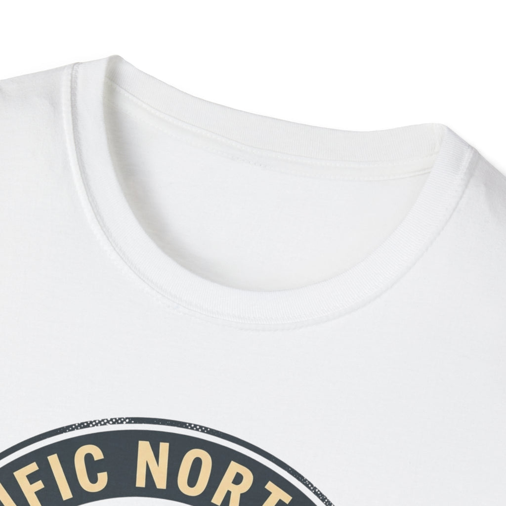 Pacific Northwest Mountain Pines T-Shirt | Upper Left USA graphic