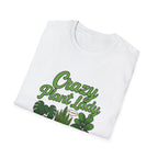 Crazy Plant Lady T-Shirt | Potted Houseplants Graphic Tee
