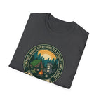 Camping Coffee Bear Chaos Unit T-Shirt | Campfire Woods Graphic