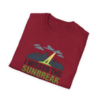I Missed the Sunbreak Again T-Shirt | Mountain Lightning Graphic Tee