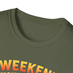 Weekend Fishing Crew T-Shirt | Bass Fish Illustration, Angler Tee