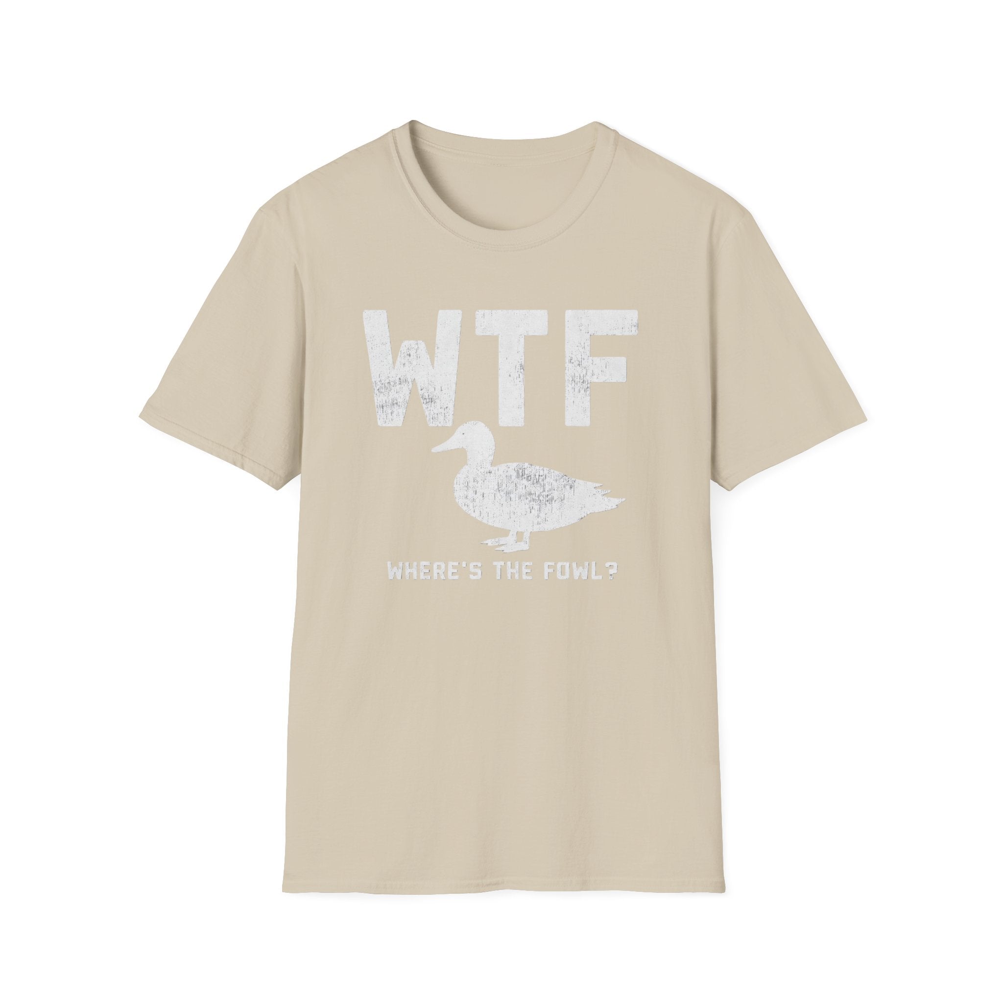 WTF Goose T-Shirt | Goose Illustration, Humorous Animal Tee