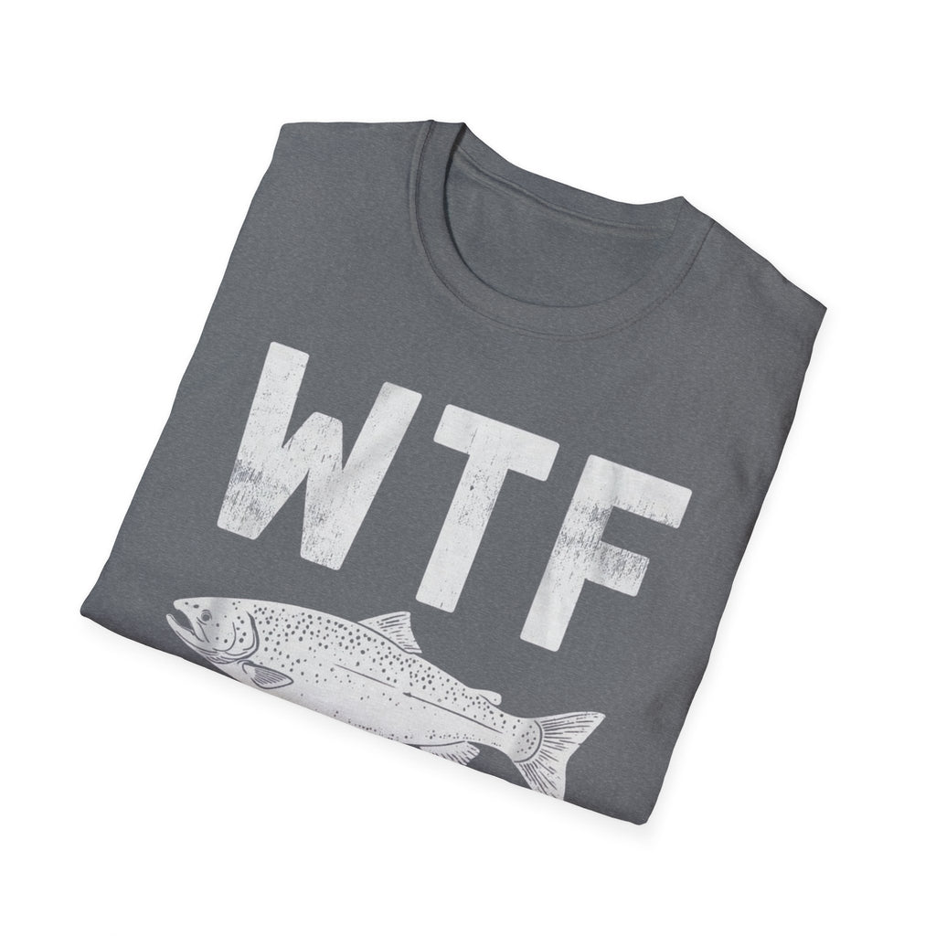 WTF Where's The Fish T-Shirt | Fishing Humor Tee