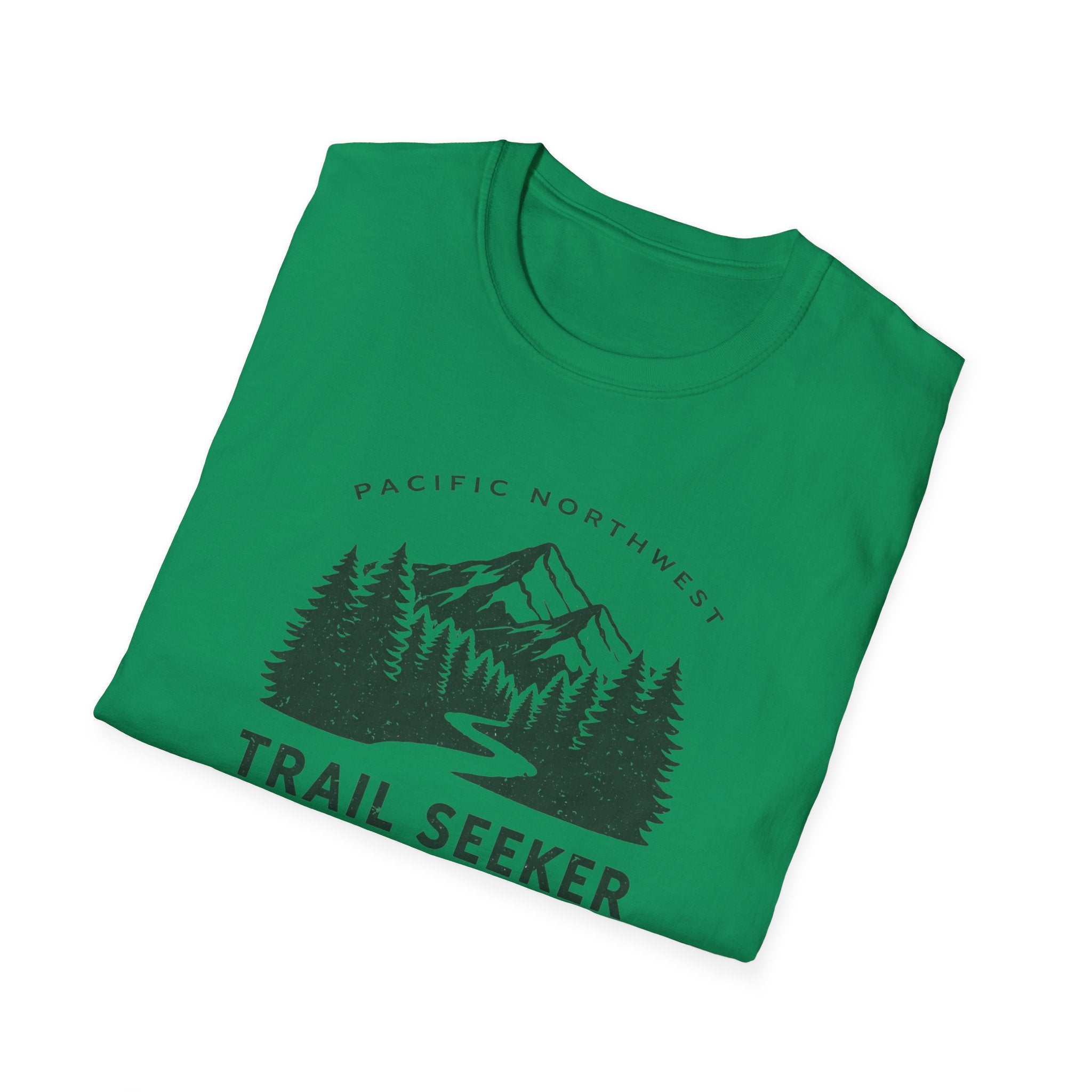 Trail Seeker Mountain Graphic T-Shirt | Pacific Northwest Hiking Tee