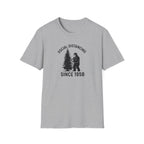 Social Distancing Since 1958 T-Shirt | Bigfoot Sasquatch Graphic